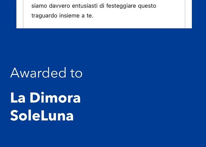 Lägenhet La Dimora Soleluna *